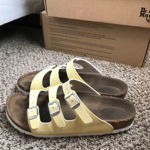 Women’s Brushed Vanilla Vegan Birkenstock sandals